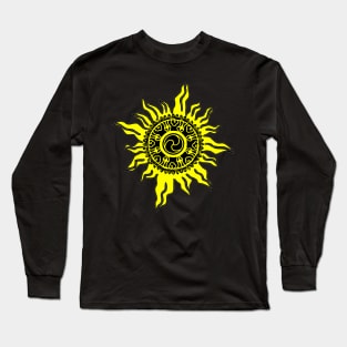 Sun Mandala Long Sleeve T-Shirt